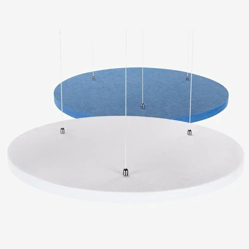 Floating fiberglass ceiling system MONTAK