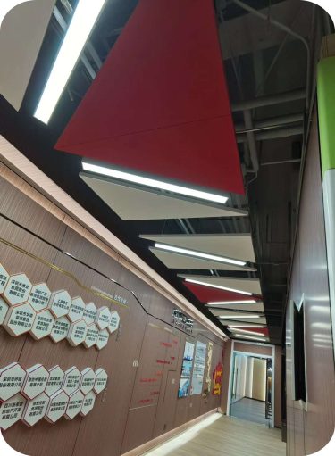 Acoustic Clouds & Baffles Ceiling