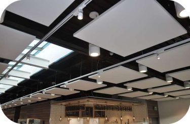 Acoustic Clouds & Baffles Ceiling