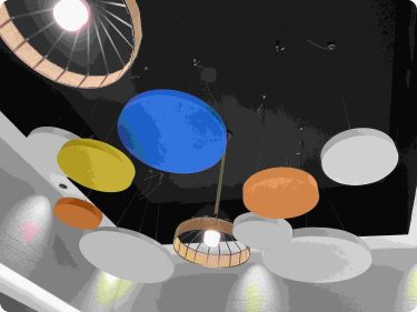 Acoustic Clouds & Baffles Ceiling